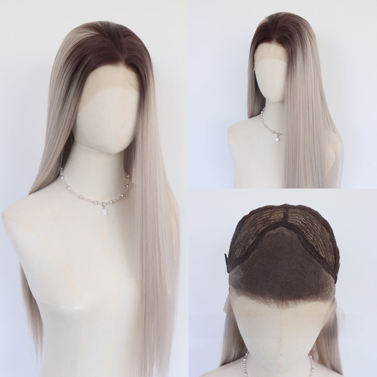 13X4 Lace Front Synthetic Wig Heat Resistant Full Cap