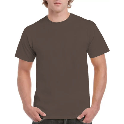 Mens Round Neck Short Sleeve T-Shirt