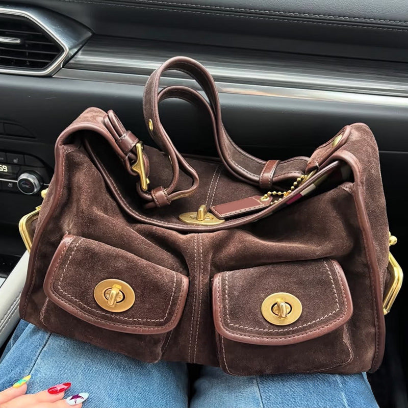 Retro Underarm Shoulder Bag for Women
