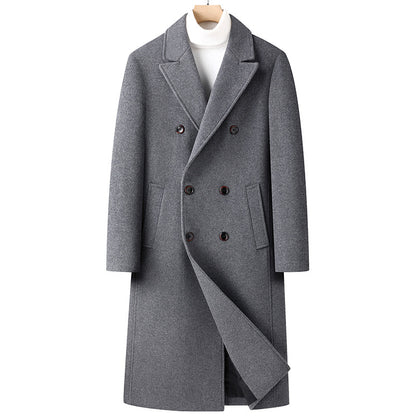 Double Breasted Wool Overcoat