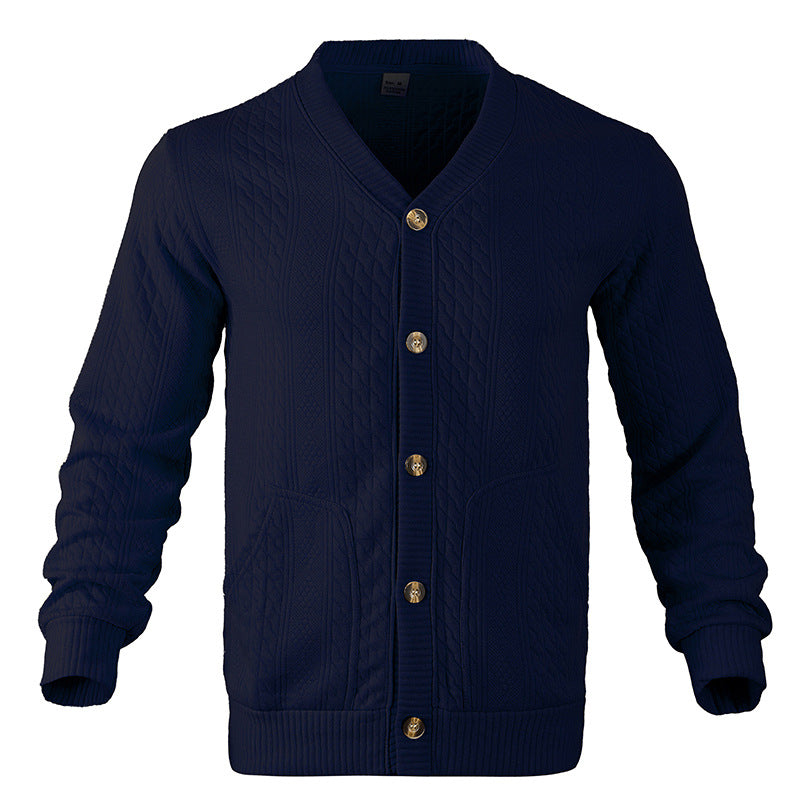 V-Neck Cardigan Jacket