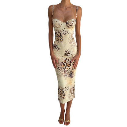 Womens Spaghetti Strap Slip Dress