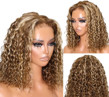 Lace Front Wig, Transparent Front, Adhesive-Free, High Definition