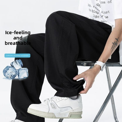 Mens Breathable Quick Dry Casual Pants
