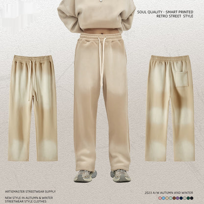 Spray Dyed Distressed Joggers Unisex