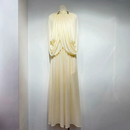 Slim-Fit Long Dress for Women