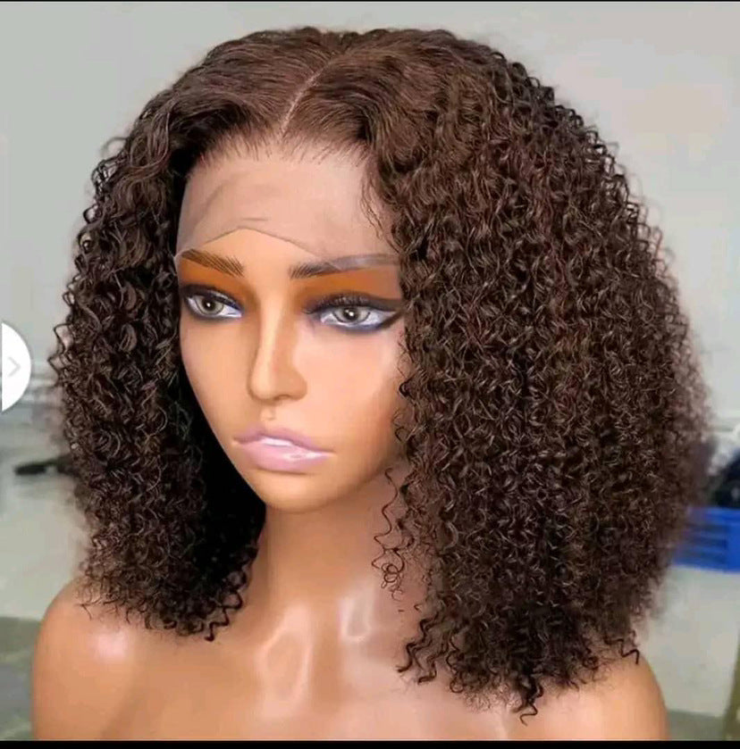 Lace Front Wig, Transparent Front, Adhesive-Free, High Definition