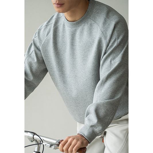 Sweatshirt met ronde hals en lange mouwen