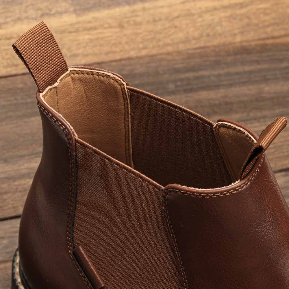 Trendy heren korte PU-leren laarzen