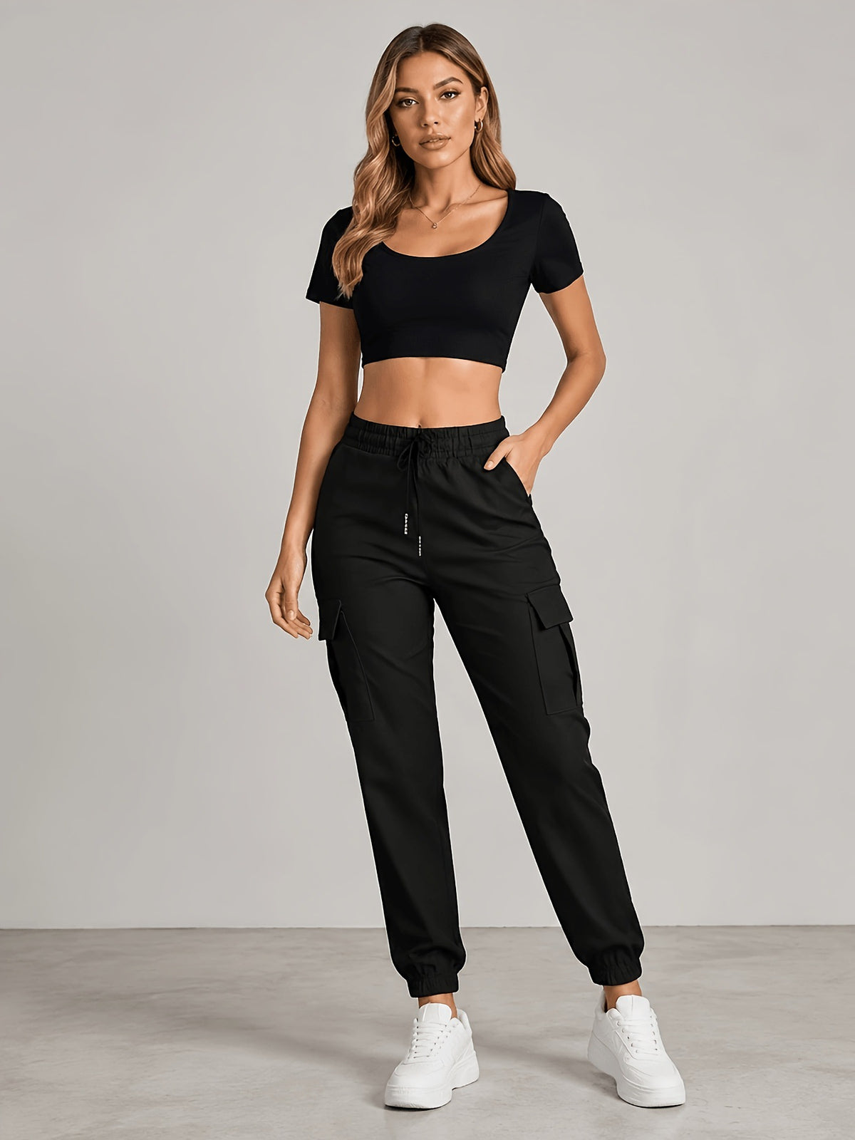 Women's Harem Jogger Casual Pants
