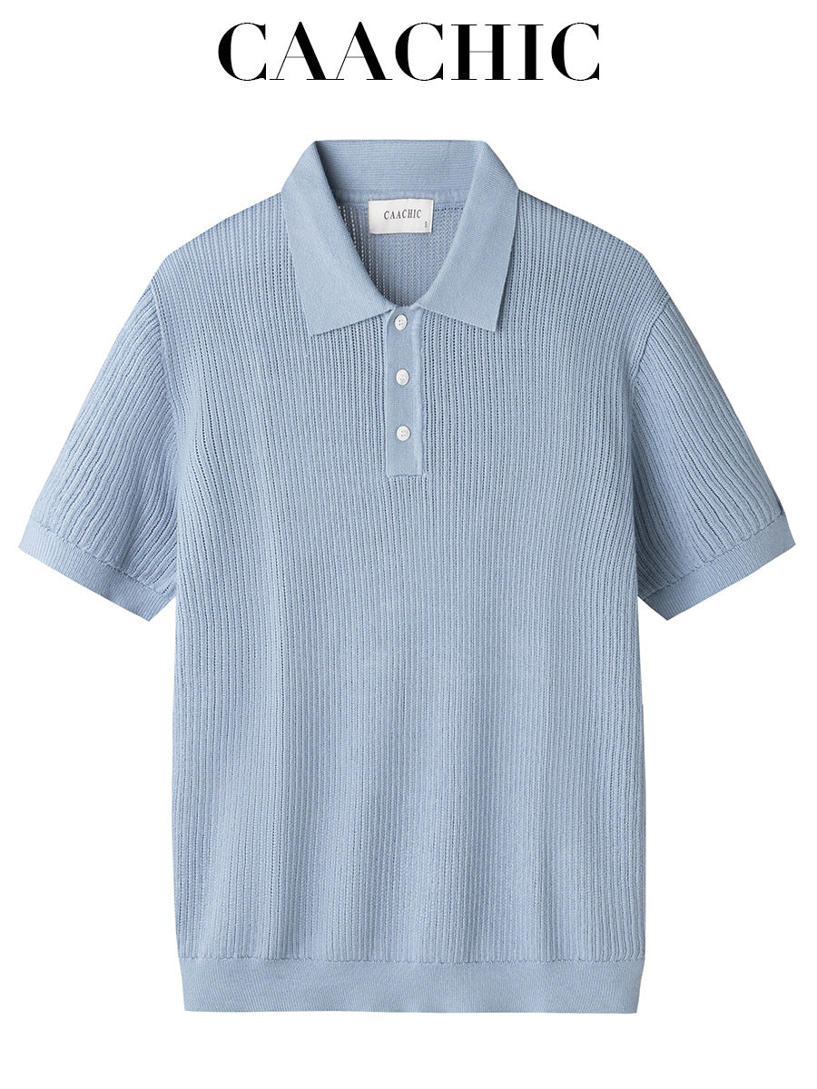 Mens Cotton Polo Shirt Short Sleeve