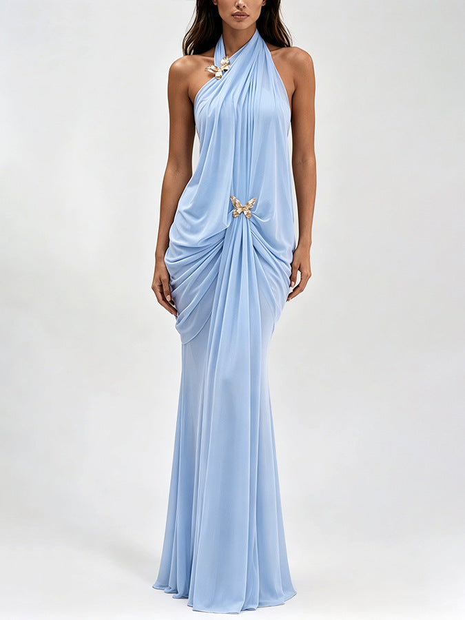 Off-Shoulder Butterfly Bodycon Dress