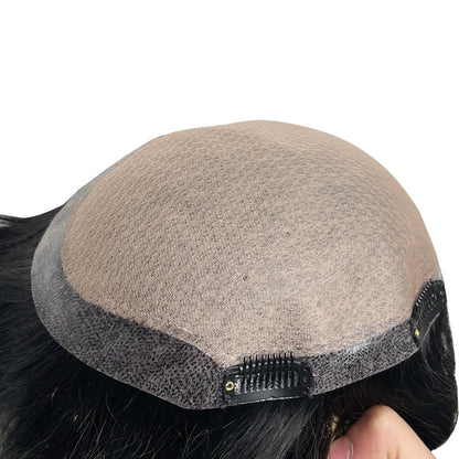 Mens Hair Piece Real Human Hair