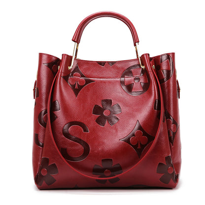 Retro Bucket Bag for Women