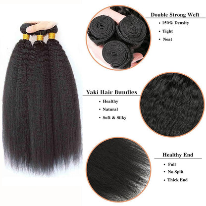Synthetic Hair Curtain Extensions