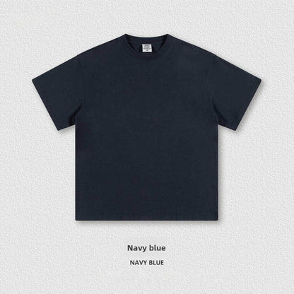 American-Style Small-Neck Short-Sleeve T-Shirt for Men