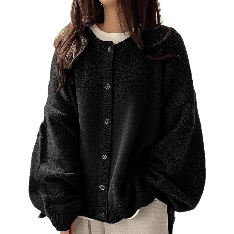 Retro Button Knitted Cardigan