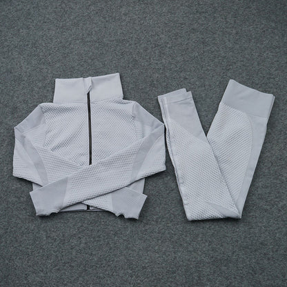 Tweedelige Of Driedelige Stretch Fitnessbroek Sport Yogapak