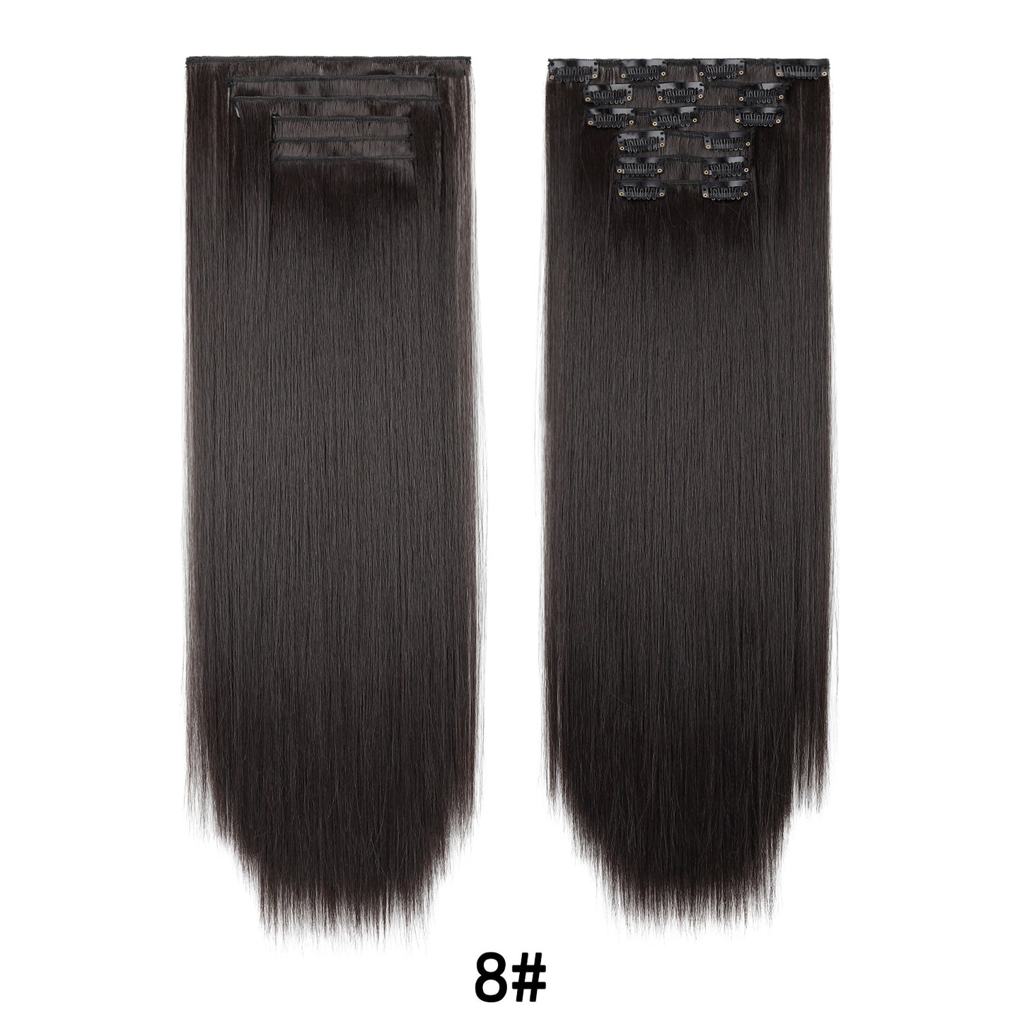 6-Piece Clip Hair Extension Set