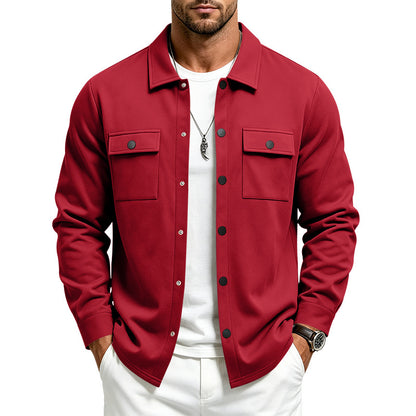 Heavyweight Fleece Lined Mens Outdoor Jacket