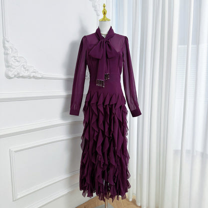 Fringed Elegant Fishtail Skirt
