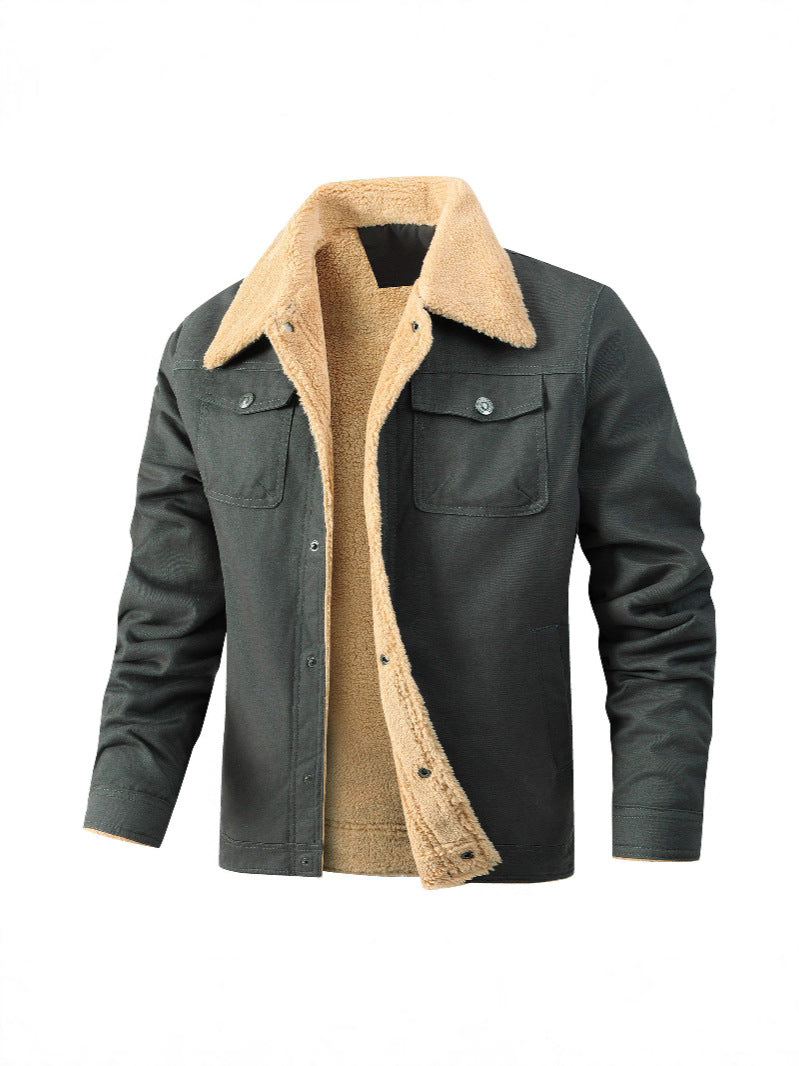 solid color men's jacket generation