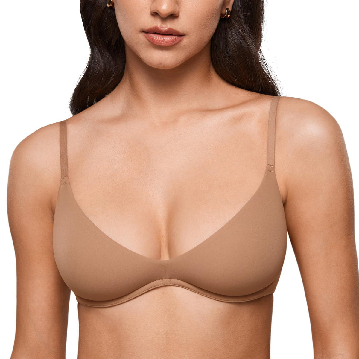 Women Deep V Push Up Underwire Bra Plus Size Lingerie