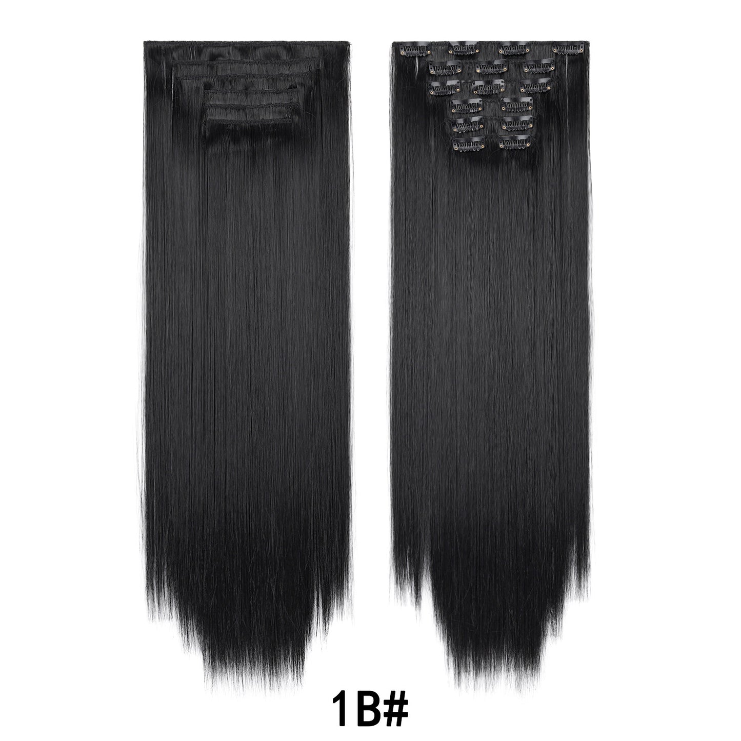 6-Piece Clip Hair Extension Set