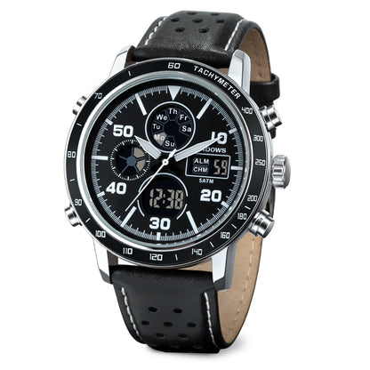 Chronograph Alarm Clock LED Business Multifunctional Electronic Watch