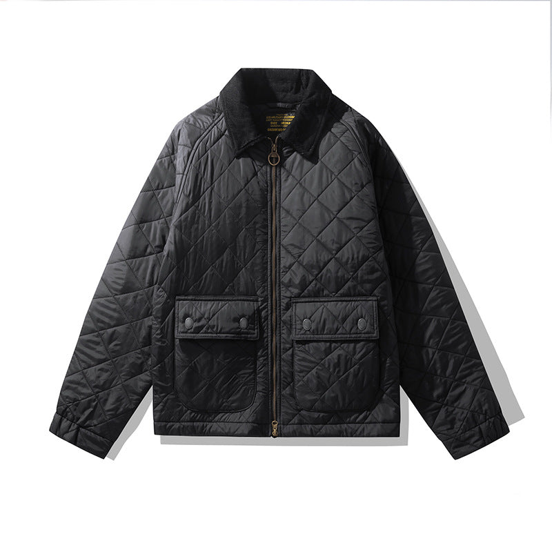 Klassieke gewatteerde corduroy jacket voor heren