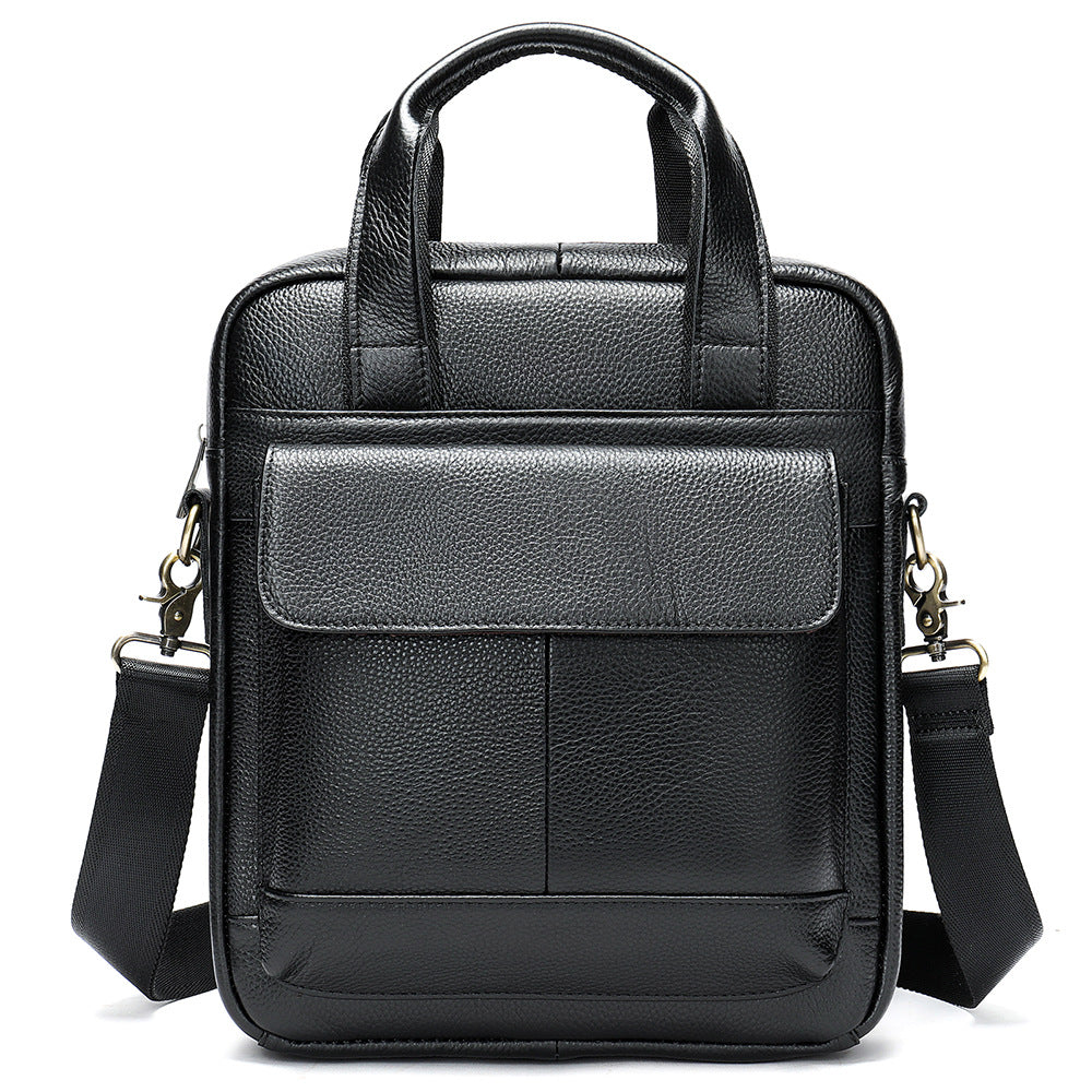 Genuine Cowhide Mens Business Briefcase