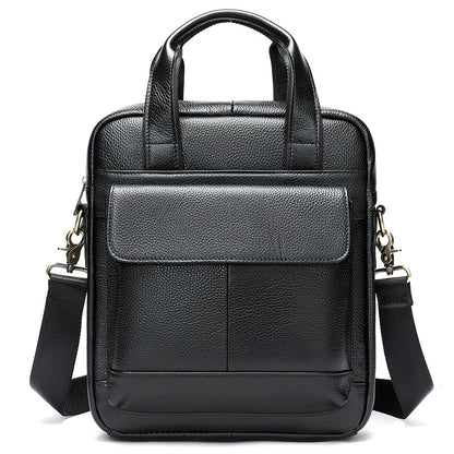 Genuine Cowhide Mens Business Briefcase
