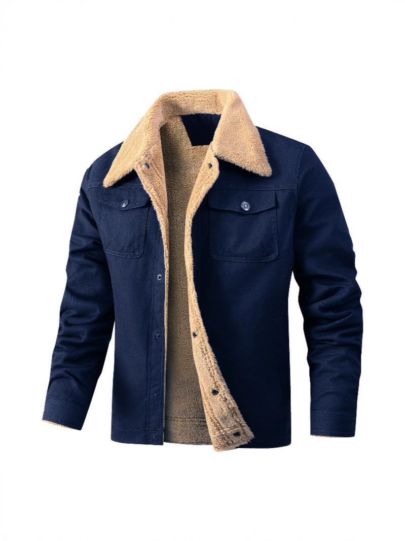 solid color men's jacket generation