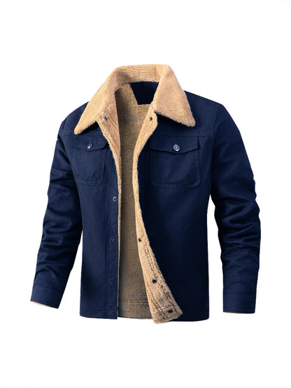 solid color men's jacket generation