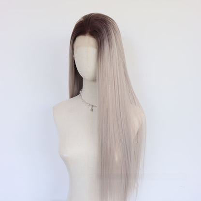 13X4 Lace Front Synthetic Wig Heat Resistant Full Cap