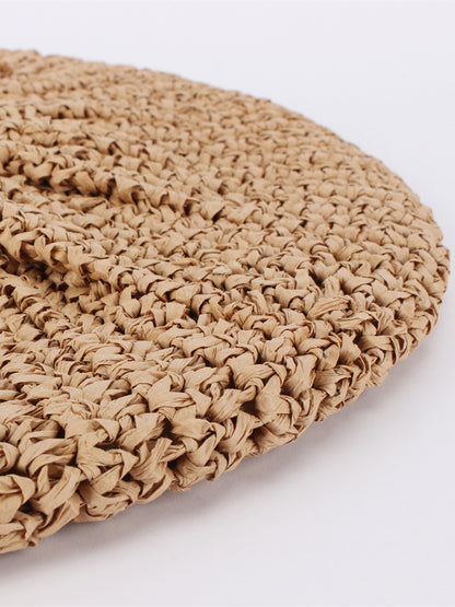 Bohemian Moon Shape Hand-Woven Women Bag