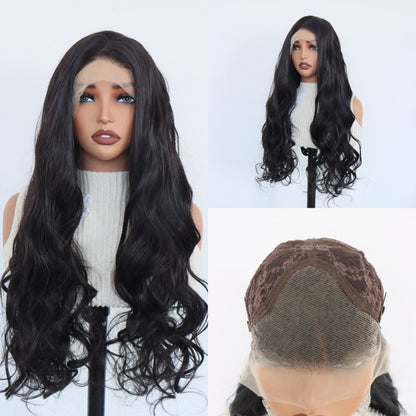 Long Curly Synthetic Lace Front Wig