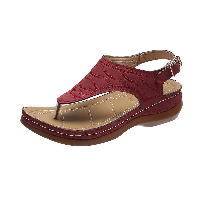 Embroidered Womens Breathable Sandals