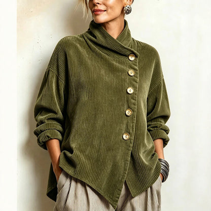 Irregular Corduroy Top