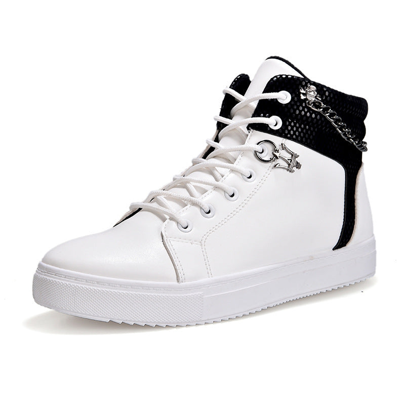Mens High Top Casual Canvas Sneakers