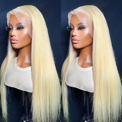 Synthetic Long Straight Front Lace Wig