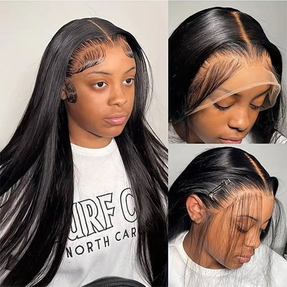 Women's Lace Front Long Straight Wig