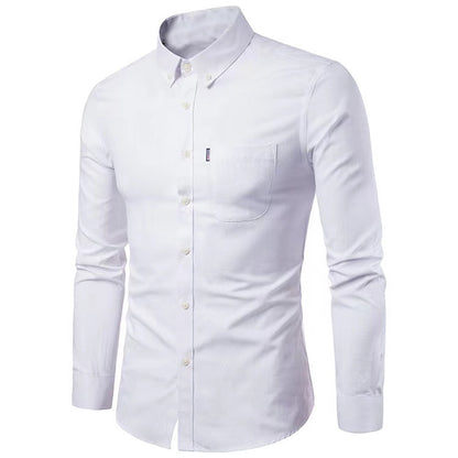 Mens Oxford Long Sleeve Shirt