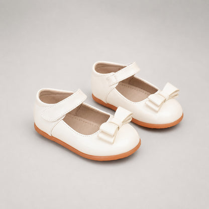 Girls Bowknot Mary Jane Flat Shoes