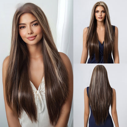 Lace Front Long Straight Wig