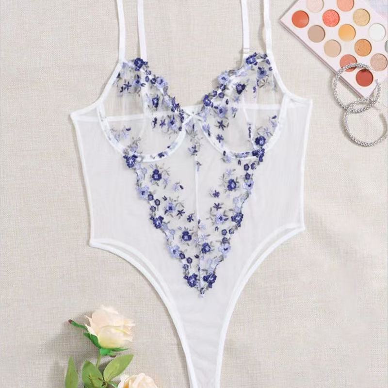 Lace Floral Jumpsuit