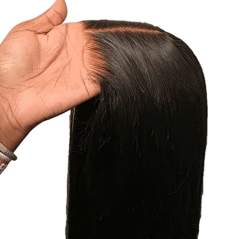 Fashion Long Straight Hair Wig Front Lace Full Head Wig
