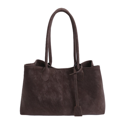 Retro Women Shoulder Bag Large Capacity Tote