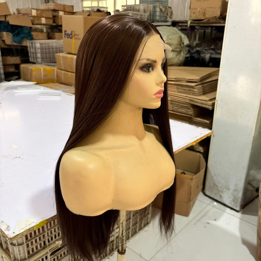 Long Straight Lace Front Synthetic Wig