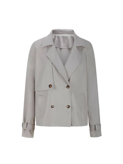 Dames jacket met dubbele rij knopen